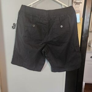 Men's Black Cargo Shorts